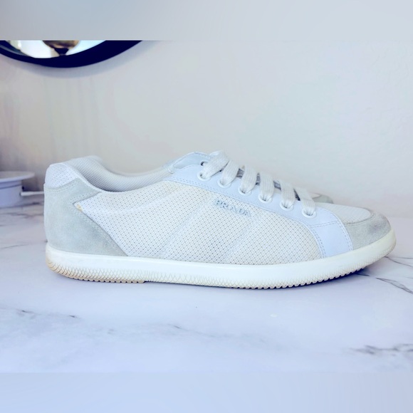 Prada Other - Prada Men's White Sneakers